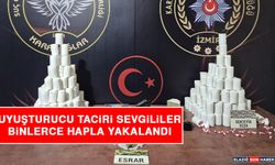 Uyuşturucu Taciri Sevgililer Binlerce Hapla Yakalandı