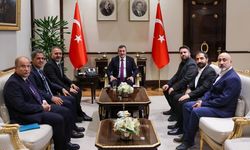 Bingöl Basın Konseyi, Cumhurbaşkanı Yardımcısı Cevdet Yılmaz'ı ziyaret etti
