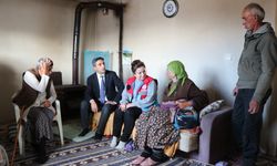 Bingöl'de engelli bireylere evlerinde ziyaret