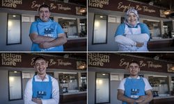 Bu kafeyi 'gülümseyen özel yüzler' ayakta tutuyor