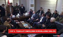 CHP İl Teşkilatı Emekçinin Sorunlarını Dinledi