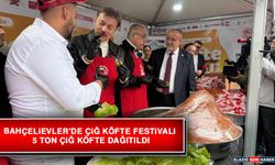 Bahçelievler'de Çiğ Köfte Festivali: 5 Ton Çiğ Köfte Dağıtıldı