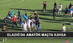 Elazığ'da Amatör Maçta Kavga