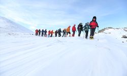 Dağcılar Sarıkamış şehitlerini şehadete yürüdükleri zirvede her yıl anıyor