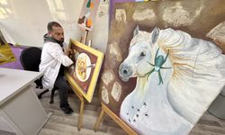 Engelli öğretmen öğrencilerine ilham kaynağı oldu