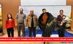 Osmaniye'de Minikler "Ronnie-Göldeki Fısıltı" Oyunuyla Tiyatro Şöleni Yaşadı