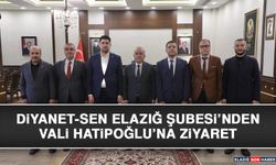 Diyanet-Sen Elazığ Şubesi’nden Vali Hatipoğlu’na Ziyaret
