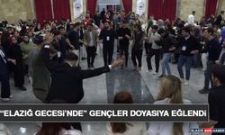 “Elazığ Gecesi’nde” Gençler Doyasıya Eğlendi