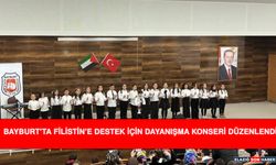Bayburt’ta Filistin’e Destek İçin Dayanışma Konseri Düzenlendi