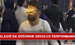 Elazığ'da Düğünde Davulcu Performansı