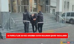 15 Farklı İlde 20 Kez Aranma Kaydı Bulunan Şahıs Yakalandı