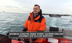 Marmara Denizi'ne Düşen 'Bursa' Uçağının Enkazını Çıkarmak İçin Valiliğe Başvurdu