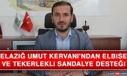 Elazığ Umut Kervanı'ndan Elbise ve Tekerlekli Sandalye Desteği