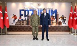 Kara Kuvvetleri Komutanı Orgeneral Tokel Erzurum Valiliğini ziyaret etti