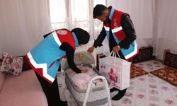 Karlıova'da yeni doğan bebeklere 'hoş geldin' hediyesi