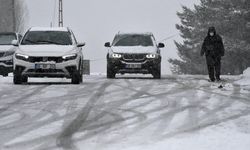 Kars'ta kar yağışı etkisini sürdürüyor