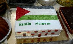 Kars'ta öğrenci anneleri Filistin'e destek kermesi düzenlendi