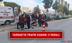 Tarsus’ta Trafik Kazası: 3 Yaralı