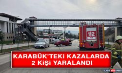 Karabük’teki Kazalarda 2 Kişi Yaralandı