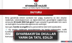 Diyarbakır’da Okullar Yarın Da Tatil Edildi