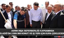 Asrın İnşa Seferberliği Kapsamında Elazığ’da 2 Bin 568 Konut ve İş Yeri İçin Kura Çekilecek