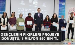 Gençlerin Fikirleri Projeye Dönüştü, 1 Milyon 850 Bin Tl Destek Sağlandı