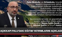 Açıkkapı Palu’daki Eğitim Yatırımlarını Açıkladı