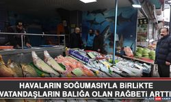 Havaların Soğumasıyla Birlikte Vatandaşların Balığa Olan Rağbeti Arttı