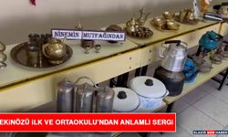 Ekinözü İlk ve Ortaokulu’ndan Anlamlı Sergi