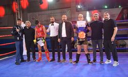Tatvan'da 'Uluslararası Muaythai Şampiyonası Galası' düzenlendi