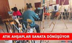 Atık Ahşaplar Sanata Dönüşüyor