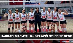 Hakkari MAEMTAL 0 – 3 Elazığ Belediye Spor