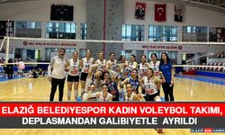 Elazığ Belediyespor Kadın Voleybol Takımı, Deplasmandan Galibiyetle Ayrıldı