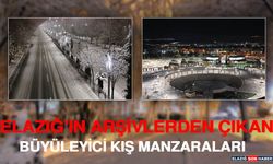 Elazığ’ın Arşivlerden Çıkan Büyüleyici Kış Manzaraları