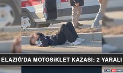 Elazığ'da Motosiklet Kazası: 2 Yaralı