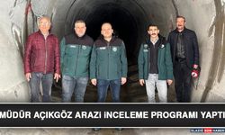 Müdür Açıkgöz Arazi İnceleme Programı Yaptı