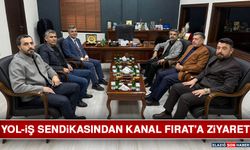 Yol-İş Sendikasından Kanal Fırat’a Ziyaret