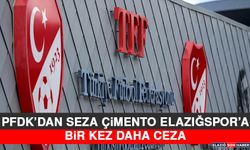 PFDK’dan Seza Çimento Elazığspor’a Bir Kez Daha Ceza