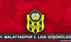 Y. Malatyaspor 3. Lige Düşürüldü