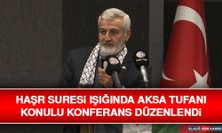 Haşr Suresi Işığında Aksa Tufanı Konulu Konferans Düzenlendi