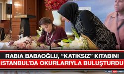 Rabia Babaoğlu, “Katıksız” Kitabını İstanbul’da Okurlarıyla Buluşturdu