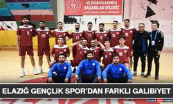 Elazığ Gençlik Spor’dan Farklı Galibiyet