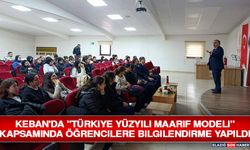 Keban'da "Türkiye Yüzyılı Maarif Modeli" Kapsamında Öğrencilere Bilgilendirme Yapıldı