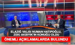 Elazığ Valisi Numan Hatipoğlu, Zeki Akbıyık’ın Konuğu Oldu