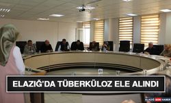 Elazığ’da Tüberküloz Ele Alındı