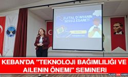 Keban'da "Teknoloji Bağımlılığı ve Ailenin Önemi" semineri