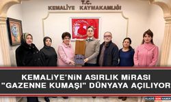 Kemaliye’nin Asırlık Mirası "Gazenne Kumaşı" Dünyaya Açılıyor