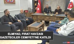 ELMİYAD, Fırat Havzası Gazeteciler Cemiyeti’ne Katıldı