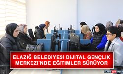 Elazığ Belediyesi Dijital Gençlik Merkezi’nde Eğitimler Sürüyor