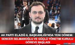 AK Parti Elazığ İl Başkanlığı’nda Yeni Dönem: Sencer Selmanoğlu ve Güçlü Yönetim Kurulu Göreve Başladı